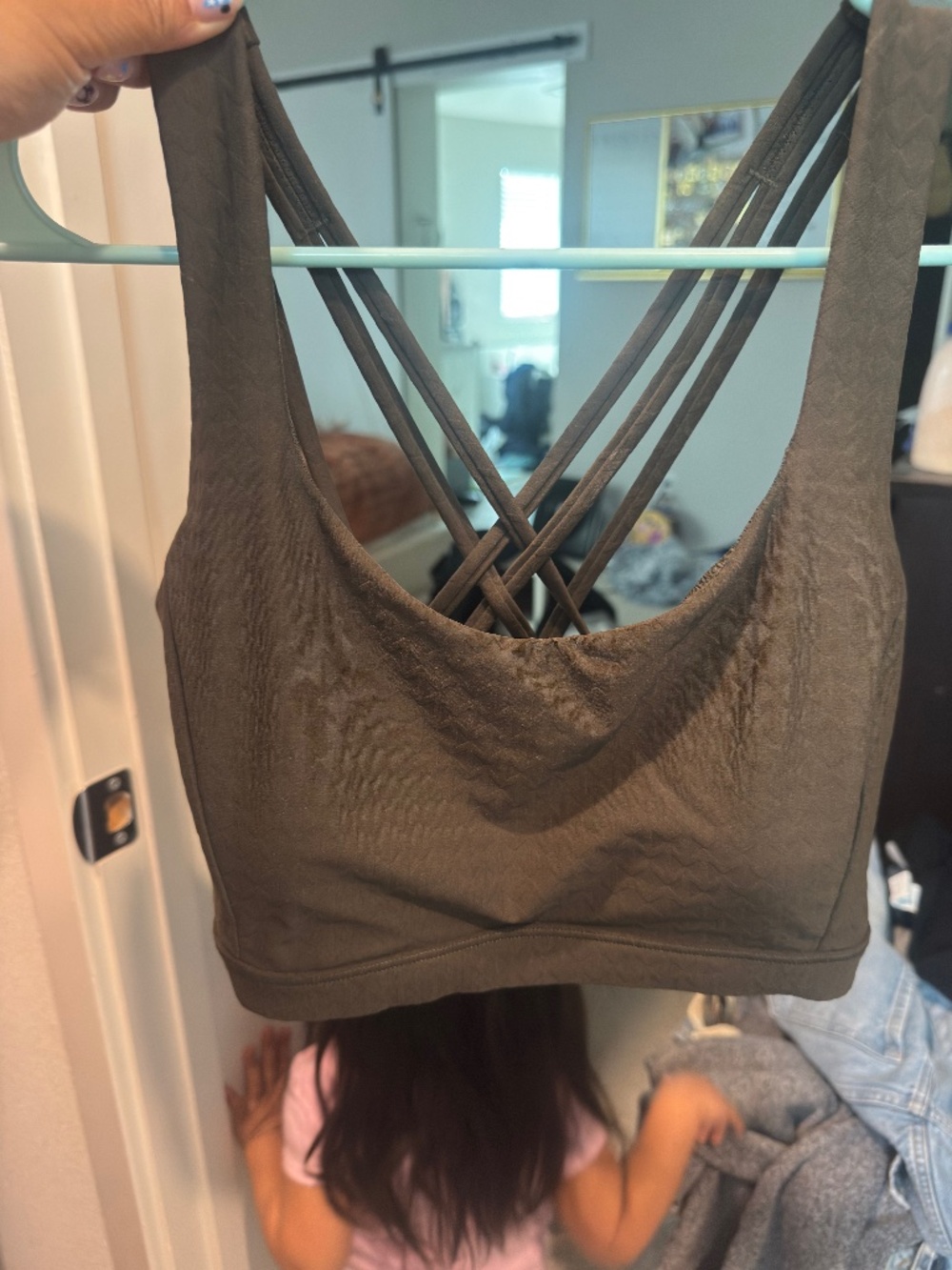 Free to be serene bra jacquard size 12